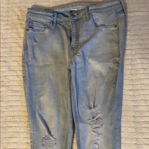 OldNavy high Rise super skinny RockStar jeans